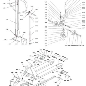 Pallet Jack Parts Diagram - Free Wiring Diagram