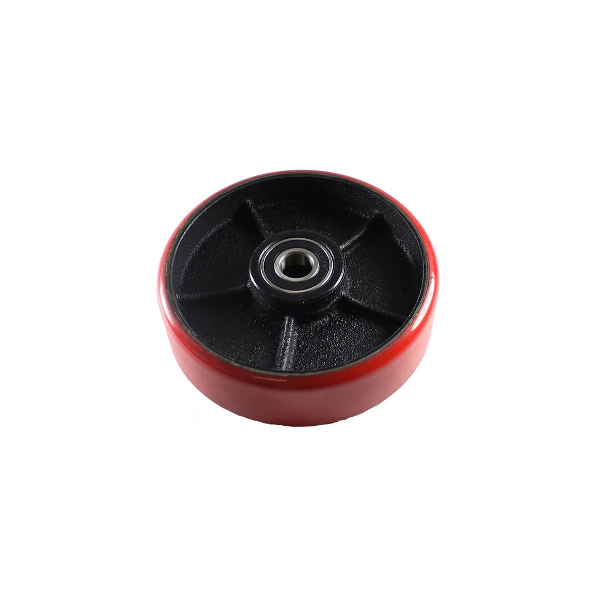 thumbnail image 2 of APOLLOLIFT Polyurethane Steering Wheels For Pallet Jack - 7x2 Inches (Pair With Bearings) 2 of 5